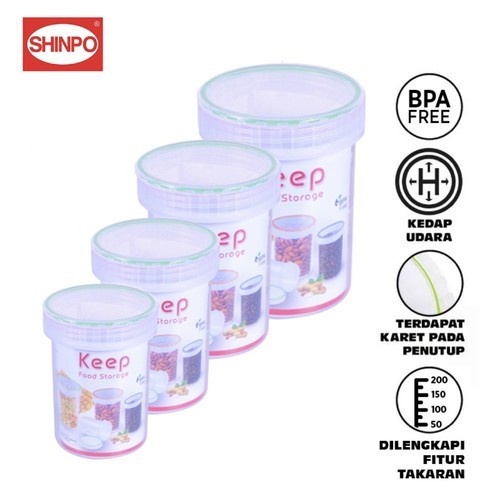 Jual TOPLES SHINPO / TOPLES PLASTIK SERBAGUNA / KEEP FOOD STORAGE ...