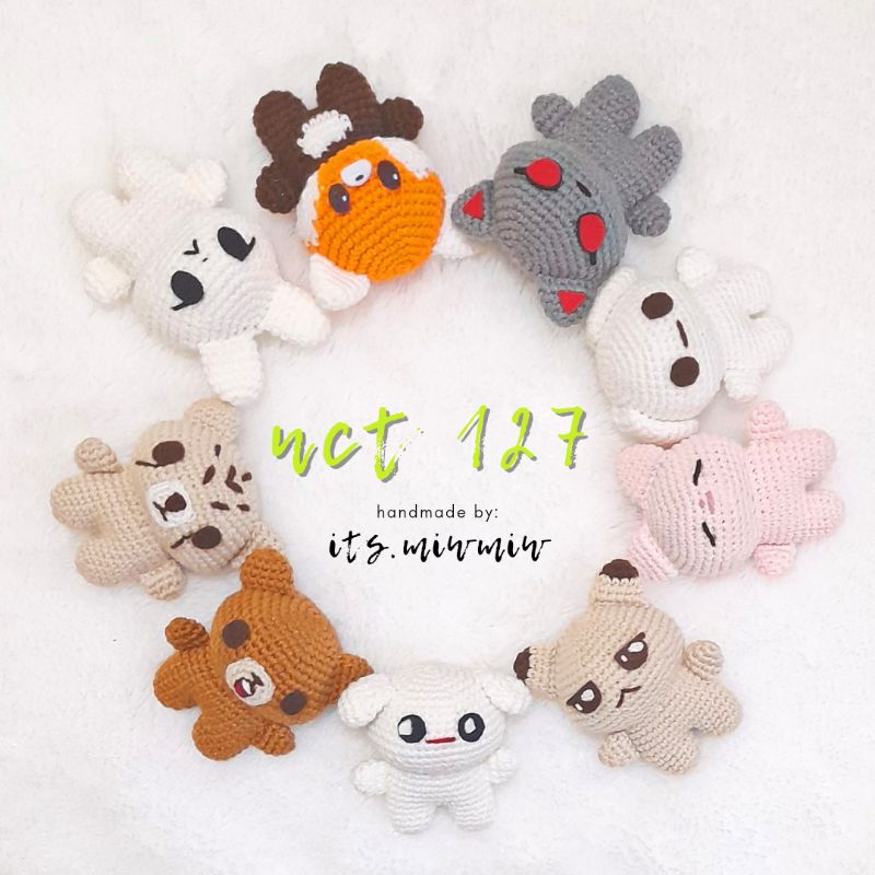 Jual Special Edition By Miww Amigurumi Keychain Nct Doll Nct Dream Nct Batch Shopee