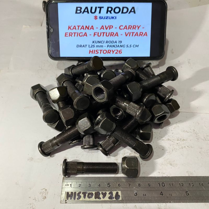 Jual BAUT RODA PANJANG SUZUKI KATANA ERTIGA CARRY FUTURA AVP ESCUDO ...