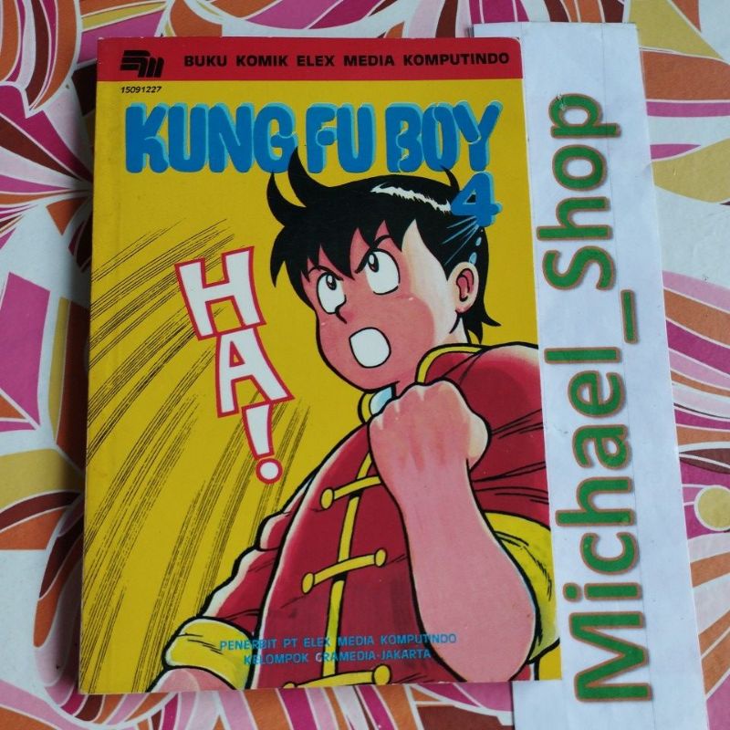 Jual Komik Kung Fu Boy Nomer 4 Jadul Langka Kungfu Shopee Indonesia 6605