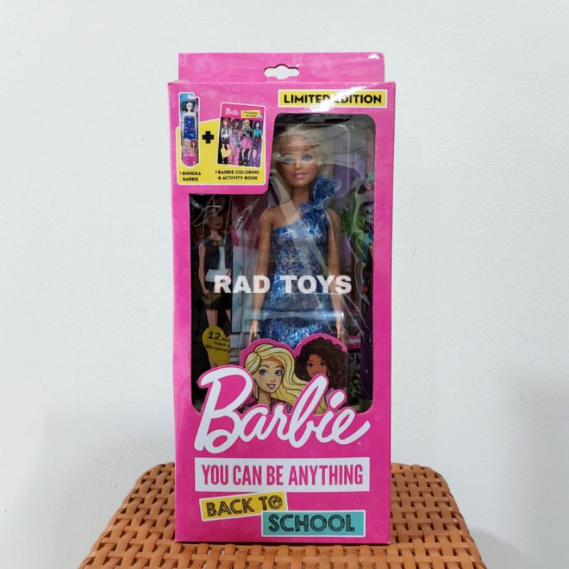 Jual Barbie coloring activity book mattel limited edition doll Shopee Indonesia