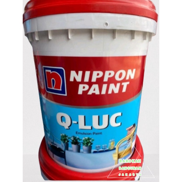 Jual Cat Tembok Qluc Kg Putih Cat Tembok Q Luc Warna Putih Kg Nippon Paint Shopee Indonesia