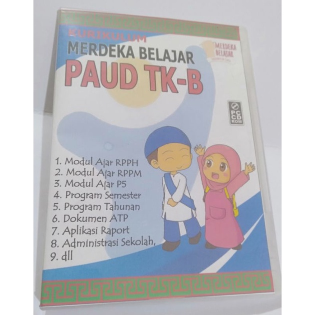 Jual CD PERANGKAT PEMBELAJARAN MODUL AJAR TK B KURIKULUM MERDEKA ...