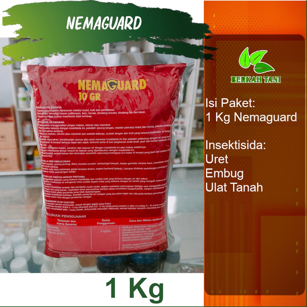 Jual Nemaguard 1 Kg Pengendali Hama Ulat Tanah Embug Uret Tanah ...