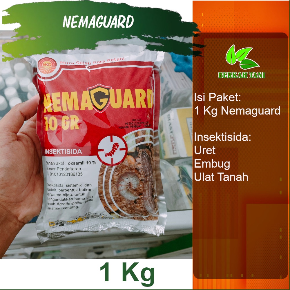 Jual Nemaguard 1 Kg Pengendali Hama Ulat Tanah Embug Uret Tanah ...