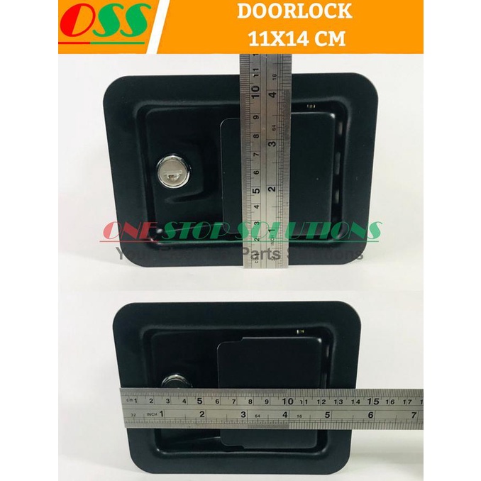 Jual Door Lock Doorlock Hitam Besi Sedang Genset Panel X Cm