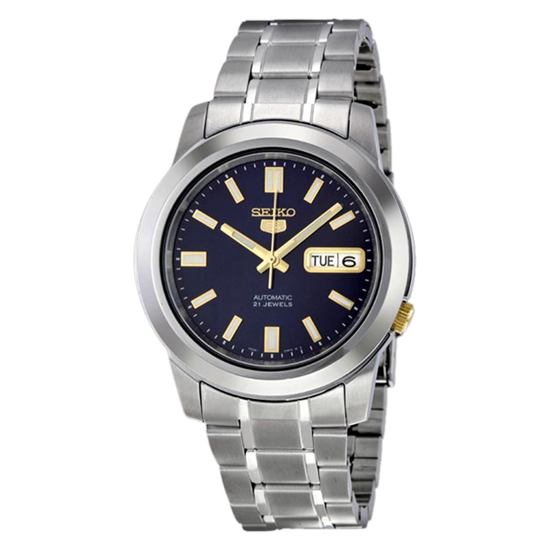 Jual Jam Tangan Seiko 5 Snkk11k1 Automatic Blue Dial Stainless Steel Strap Shopee Indonesia 7858