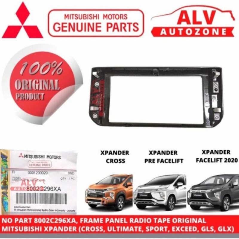 Jual FRAME PANEL RADIO TAPE ORIGINAL MITSUBISHI XPANDER (CROSS ...