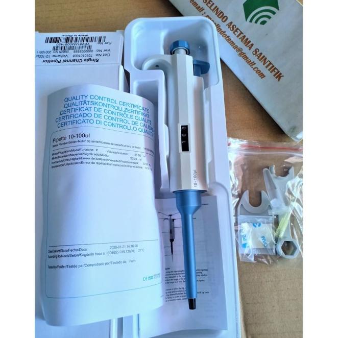 Jual Micropipette 10 100 Ul Mikropipet Adjustable Volume (China