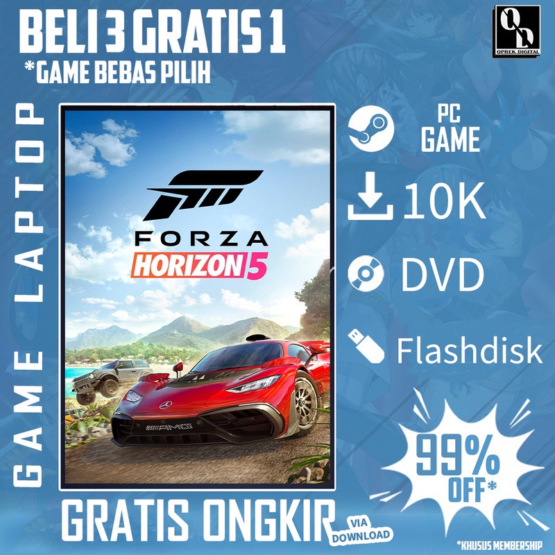 Jual Forza Horizon 5 Link Download Otomatis Download Langsung Play Game Pc Dan Laptop 3293