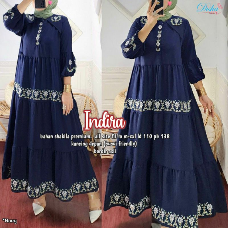 Jual Indira Dress By Disha Shopee Indonesia