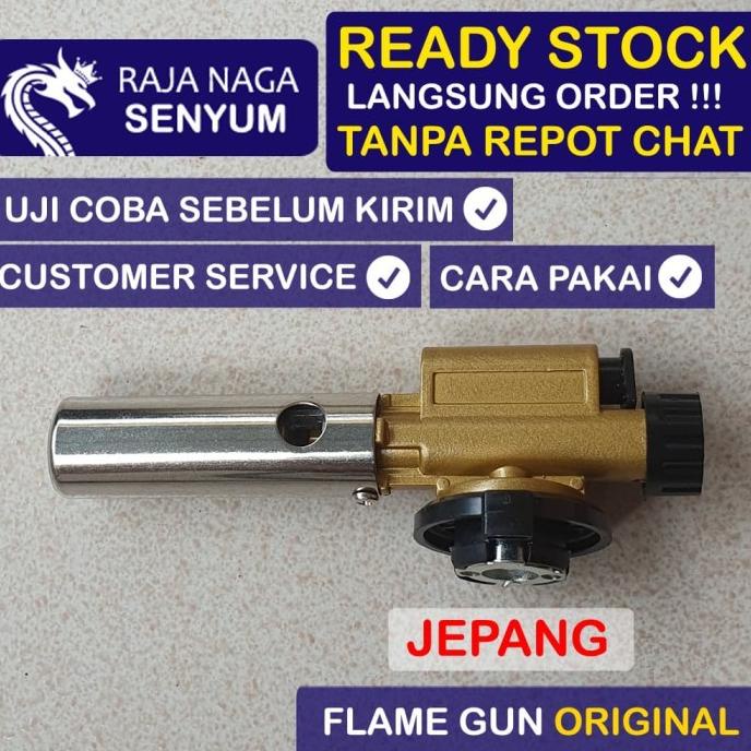 Jual GAS TORCH SPACE ATOM JEPANG FLAME GUN LAS SUPER JET MANUAL KEPALA ...