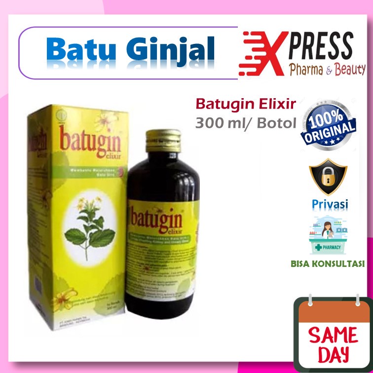 Jual XPRESS ! Batugin Elixir 300 ml Pelancar Kencing Batu Urin Cair ...