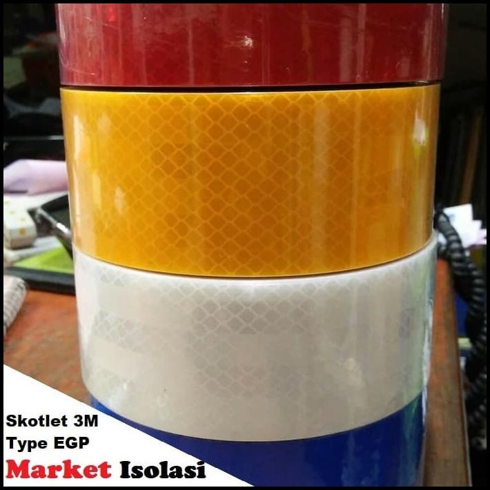 Jual Diskon 3m Skotlet Egp Sticker Prismatic Reflective Untuk Truk