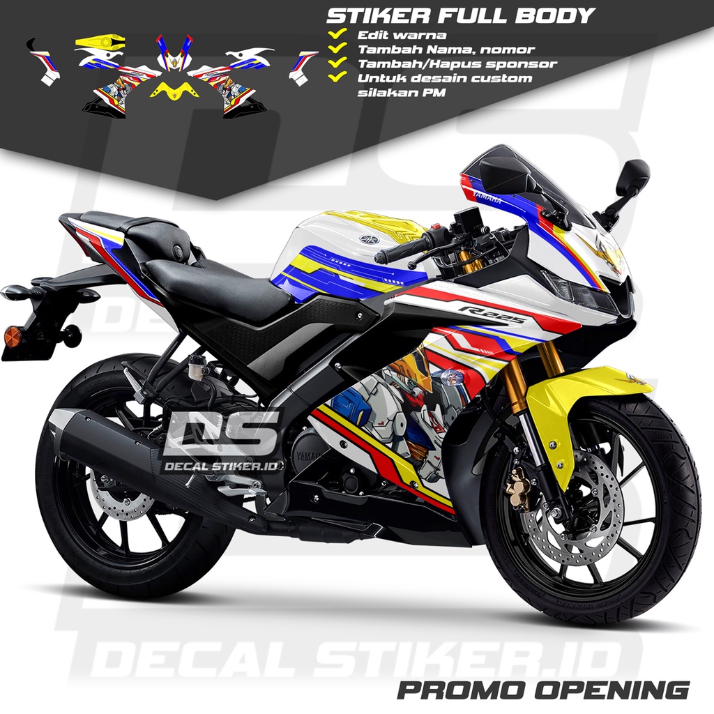 Jual Decal R15 V3 Full Body Keren Stiker R15 V3 Full Body Keren