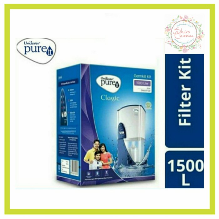 Jual Water Unilever Pure It Germkill Kit 1500 Liter Refill Filter Air