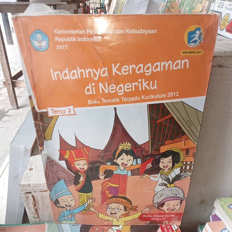 Jual Tematik Kelas Iv Sd Tema 7 Indahnya Keragaman Di Negeriku Tahun