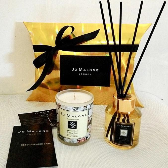 Jual Jo Malone Reed Diffuser Scented Candle Gift Set 50ml