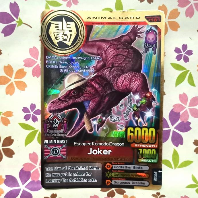 Jual Animal Kaiser Gold Joker Evo 5 Rare! | Shopee Indonesia