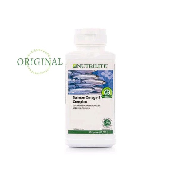 Jual Amway Salmon Omega 3 complex Original 90 capsule Shopee Indonesia