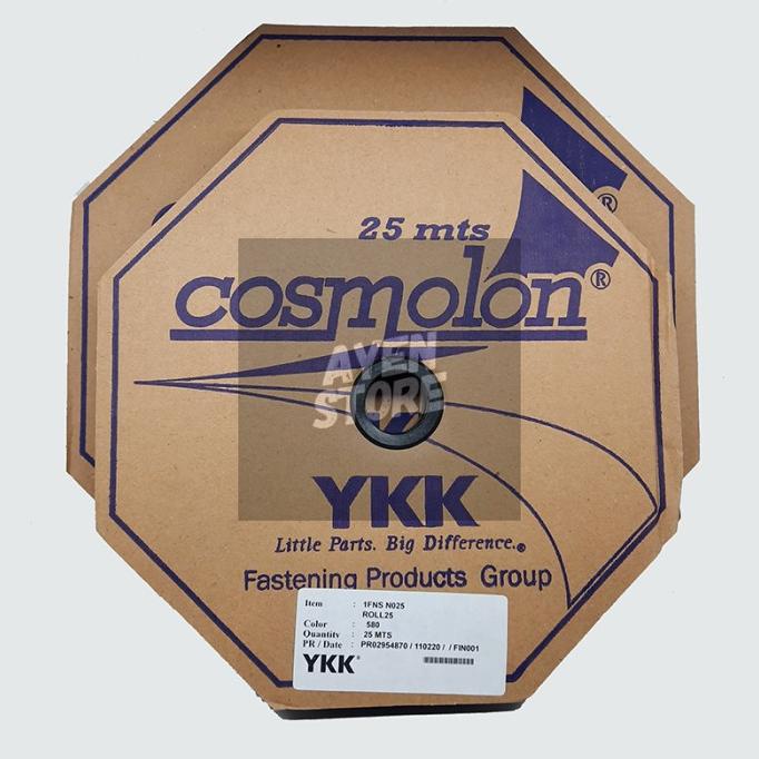 Jual 1 Roll Velcro YKK Cosmolon ukuran 2.5 cm Set Kasar dan Halus ...