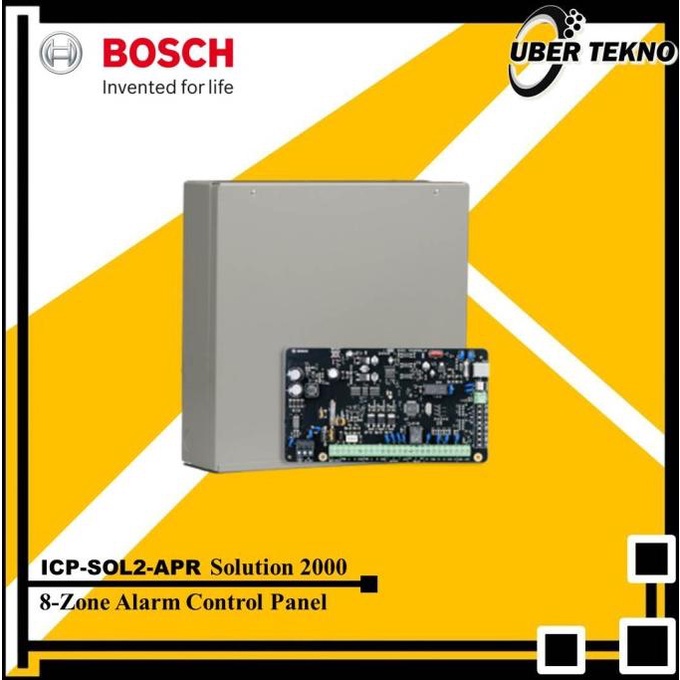 Jual Bosch Alarm Control Panel 8 Zone IcpSol2Apr Intrusion Alarm