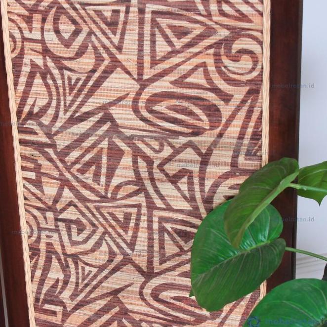 Jual Sketsel Kayu Batik 4 Daun | Pembatas Penyekat Ruangan | Wood ...