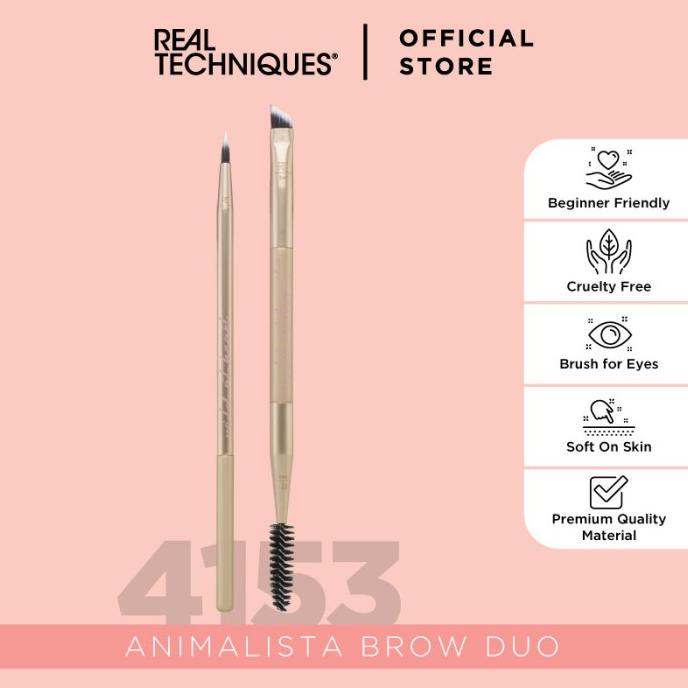 Jual Real Techniques 4153 Animalista Eyeshadow Brush Set Limited