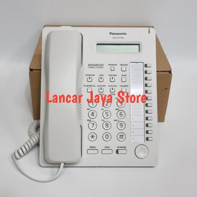 Jual Telephone Key Panasonic Kx-T7730 (White) | Shopee Indonesia