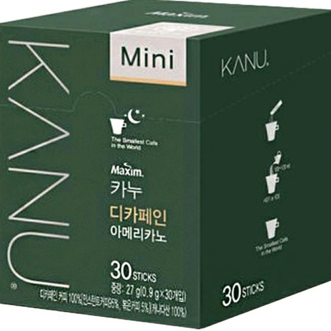 Jual Maxim Kanu Decaf Americano Coffee 30 Ea | Shopee Indonesia