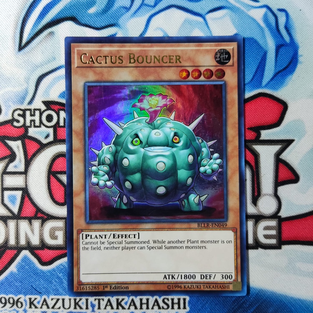 Jual yugioh cactus bouncer BLLR ultra rare 1st original | Shopee Indonesia