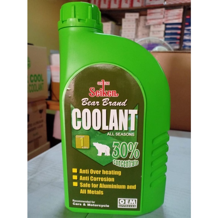 Jual Air radiator coolant seiken 30% 1Liter HIJAU/MERAH - Hijau ...