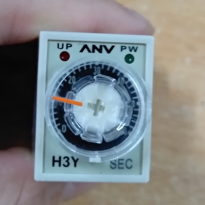 Jual Timer relay H3Y-2 H3Y2 H3Y 2 60s 60 detik 12V DC ANV Taiwan ...