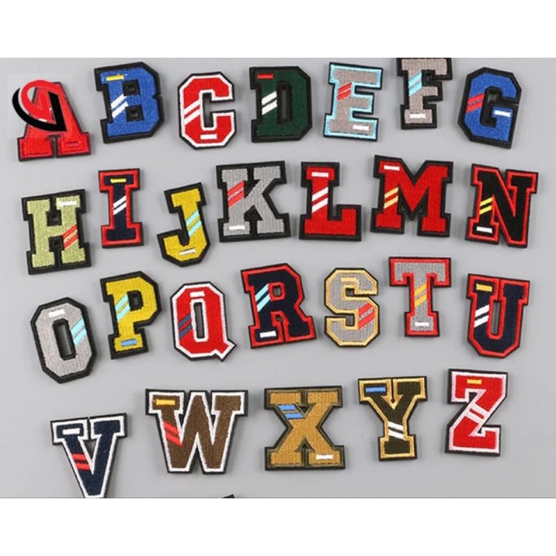 Jual Patch Huruf Keren Minimal Pembelian 4pcs per model | Shopee Indonesia