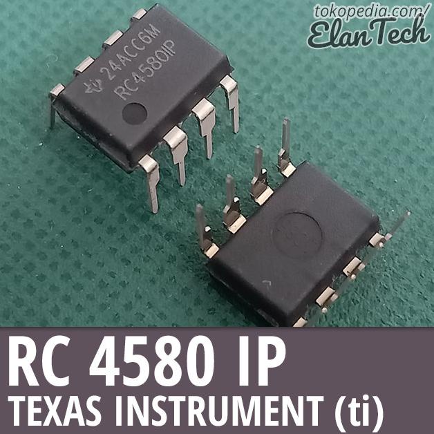 Jual RC4580 / RC4580IP Texas Instrument TI Ori Original Asli Elan73c ...