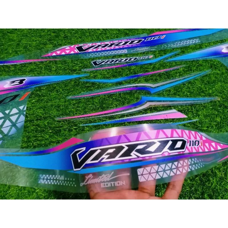 Jual STICKER STRIPING TRANSPARAN HONDA VARIO CW 110CC KARBU ATAU FI ...