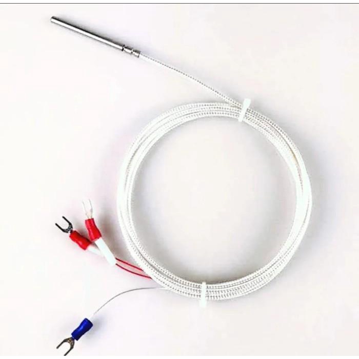 Jual Indt Rtd Pt100 Model Kabel 3 Core Sensor Suhu Pt 100 Tahan Air ...