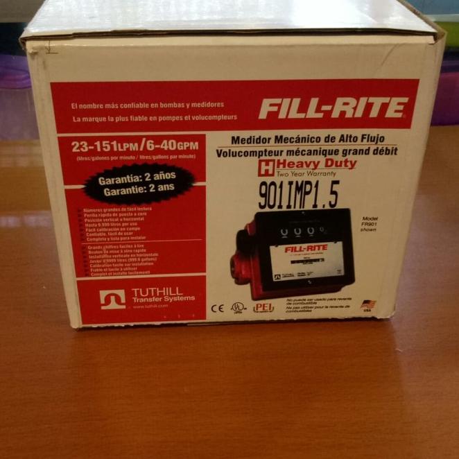 Jual Flow Meter Fill Rite 4 Digit 1.5 Inch Series 900 | Shopee Indonesia