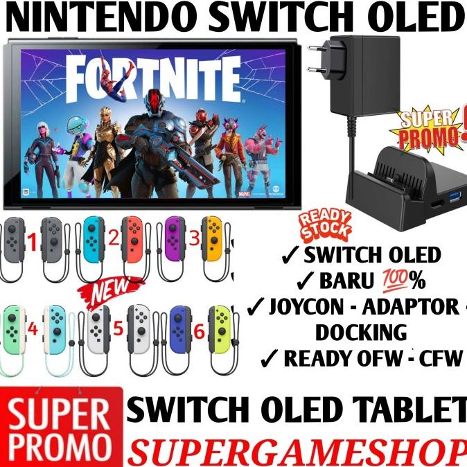 Jual Nintendo Switch Oled Console - Nintendo Switch Oled CFW - Tablet ...