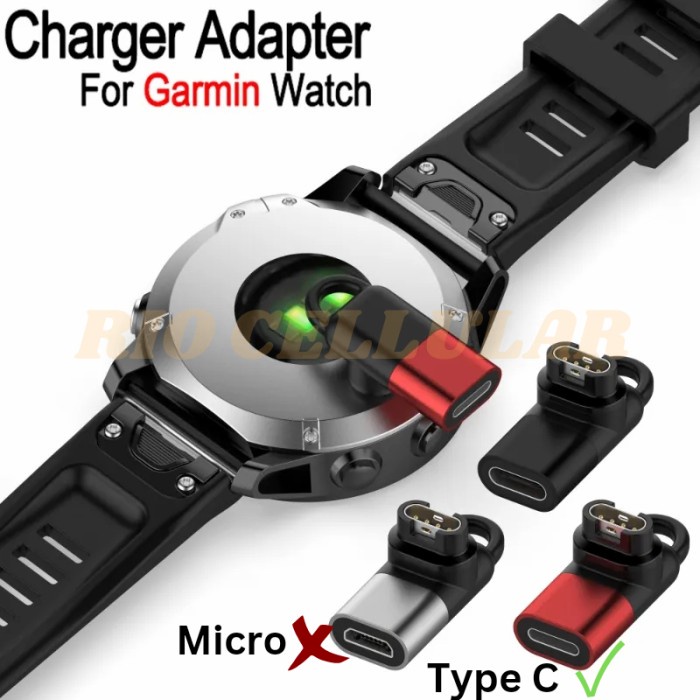 Jual Best Seller Adaptor Charger Garmin Watch Type C Port Charger Adaptor Jam Garmin Shopee Indonesia