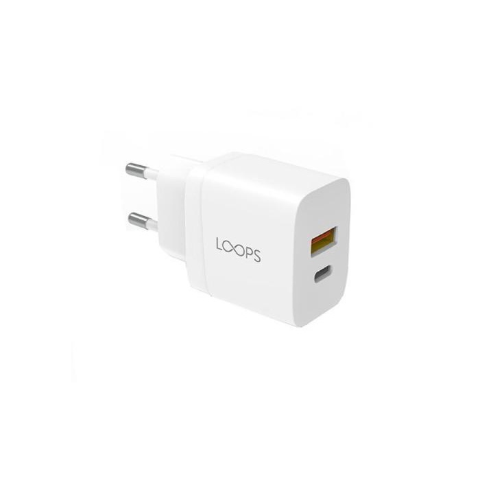 Jual Loops Dualport Charger 20W | Shopee Indonesia