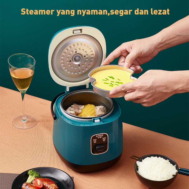 Jual Holiven Rice Cooker Penanak Nasi Mini 1 Liter Untuk 25 Orang 4