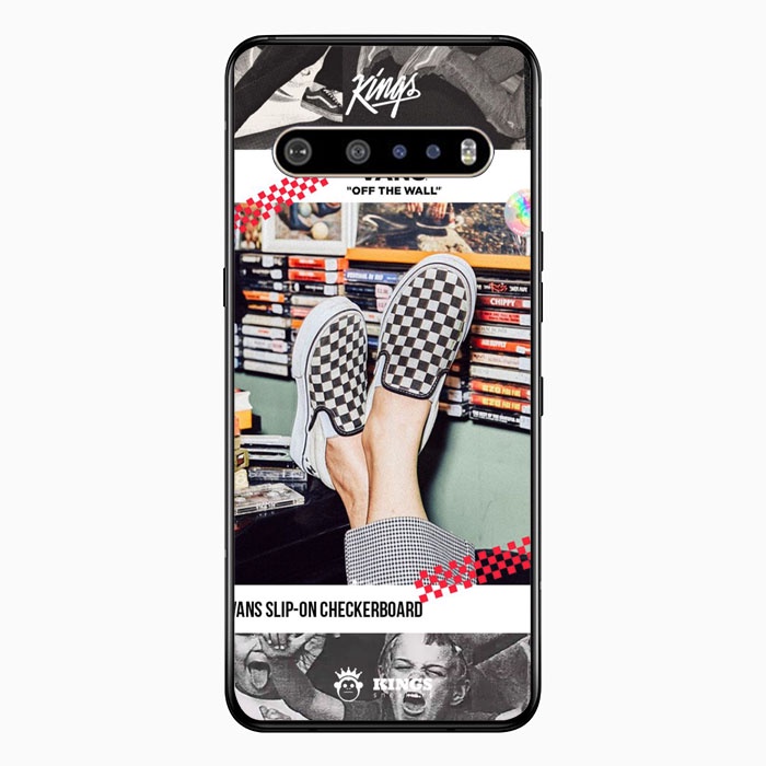 Pantalla OLED con marco LG G8X ThinQ / V50S ThinQ 5G (OEM original) (A