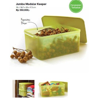 Jual JUMBO MODULAR KEEPER GREEN HIJAU MUDA 15L TEMPAT BARANG TEMPAT ...