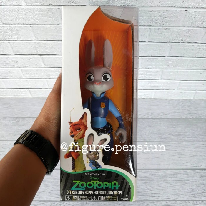 Jual DISKON SPESIAL DISNEY THE MOVIE ZOOTOPIA NICK WILDE AND JUDY HOPPS ...