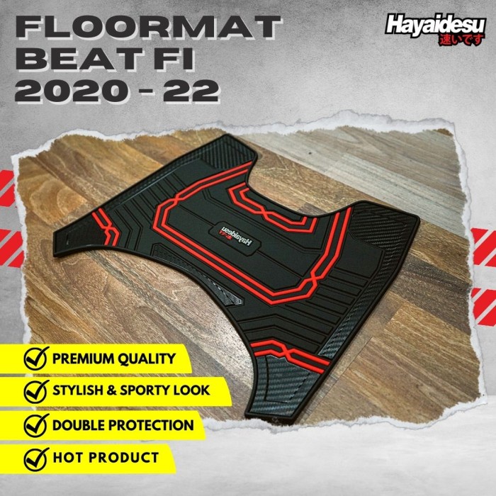 Jual Terlaris Hayaidesu Beat 2020 Karpet Motor Floor Mat - Premium ...