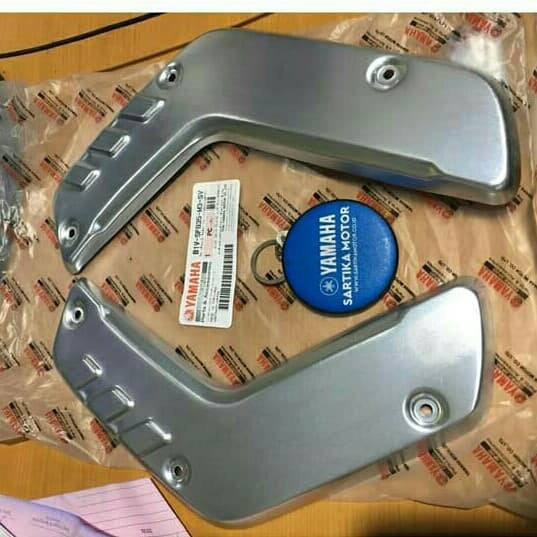 Jual Side Skid Plate /R Silver Yamaha XSR 155 set Original yamaha part