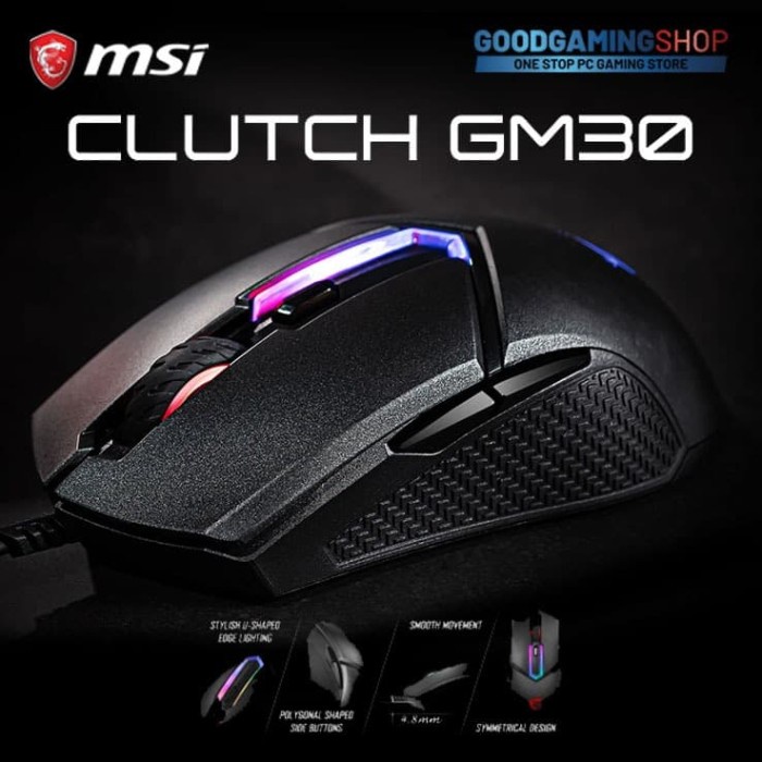 Jual MSi Clutch GM30 - Gaming Mouse | Shopee Indonesia