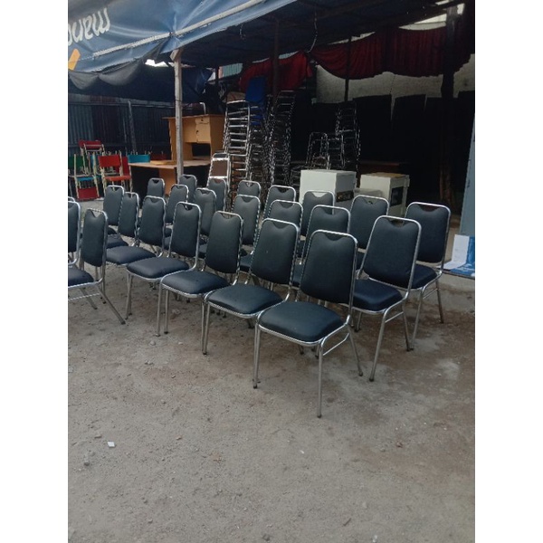 Jual Kursi Susun Pesta/Kursi Aula/Kursi Susun Besi | Shopee Indonesia