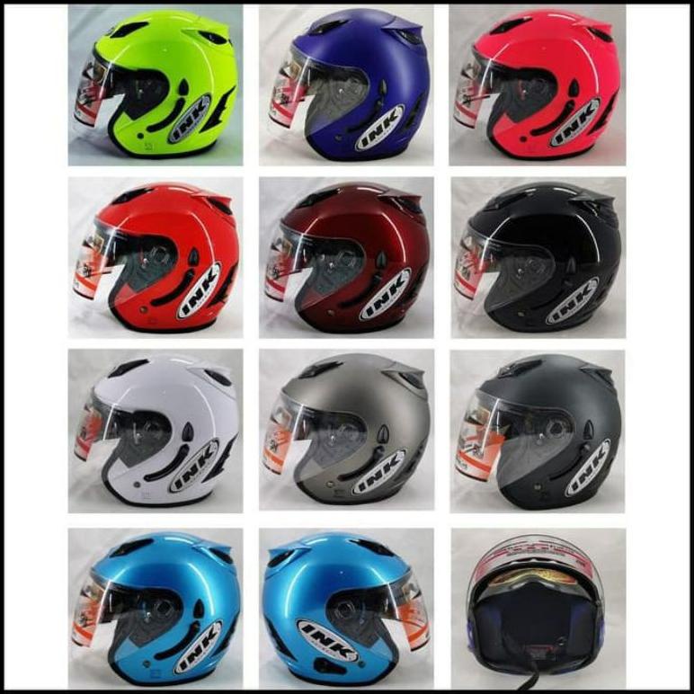 Jual Viral Helm Ink Centro Doble Kaca Double Visor Original Fnk Sni Wxs ...